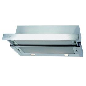   Cata TF-2003/90 LED duralum Beépíthető Kihúzható páraelszívó LED világítás 1 db motor,600 m3/h,46-57 dB,90 cm széles,C