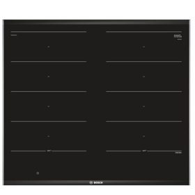   Bosch PXX675DC1E Beépíthető Indukciós főzőlap Fém keretes,7400 W,Érintőszenzoros,Gyerekzár,