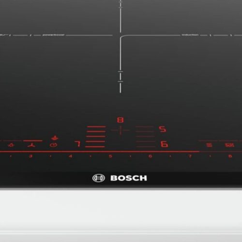 Bosch PXV975DV1E Beépíthető Indukciós főzőlap Fém keretes,11000 W,Érintőszenzoros,Gyerekzár,3 fázisra köthető