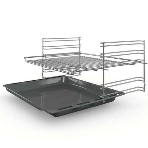 Bosch HBF133BR0 Beépíthető Sütő 6 funkcióval,66 L,Teleszkópos sütősín nélkül,Könnyen tisztítható