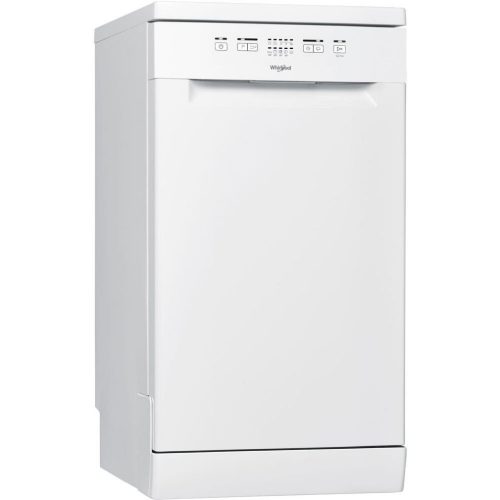 Whirlpool WSFE 2B19 Szabadonálló mosogatógép 10 teríték,11.5 L,7 prog.,49 db,F,Alsó evőeszk.kosár,45 cm,Digit.kijelző