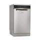 Whirlpool WSFO 3O23 PF X Szabadonálló mosogatógép 10 teríték,9 L,7 prog.,43 dB,E,Felső evőeszk.,45 cm,Digit.kijelző,Autom.ajtónyit.nélkül