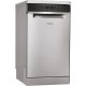 Whirlpool WSFO 3O34 PF X Szabadonálló mosogatógép 10 teríték,9 L,7 prog.,44 dB,D,Felső evőeszk.,45 cm,Digit.kijelző,Autom.ajtónyit.