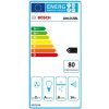 Bosch DHL555BL Aláépíthető páraelszívó LED világítás 2 db motor,618 m3/h,38-56 dB,53 cm széles,C