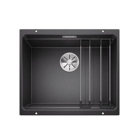   Blanco ETAGON 500-U-PD Antracit színű tart.Gránit mosogatótál (522227)