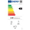 Bosch KGE394LCA Alulfagyasztós hűtőszekrény C Energiaosztály, Hűtő: 249L, Fagyasztó: 88L, Nofrost nélkül, Zajszint: 38 dB, Szél: 60 cm, Mag: 201 cm, Mély: 65 cm, Digitális kijelzővel