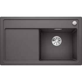   Blanco ZENAR 45S Silgránit Palaszürke színű-EXC jobbos fa tart.Gránit mosogatótál (523748)