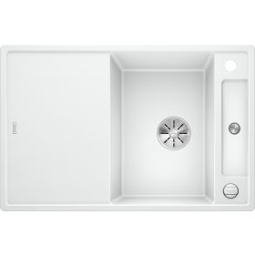   Blanco AXIA III 45S Silgránit Fehér színű fa tart.Gránit mosogatótál (523177)