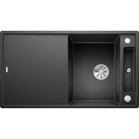   Blanco AXIA III 5S Silgránit Antracit színű üveg tart.Gránit mosogatótál (523215)