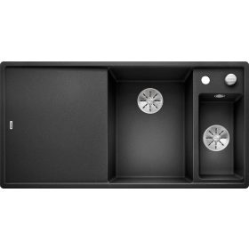   Blanco AXIA III 6S Silgránit jobbos Antracit színű üveg tart.Gránit mosogatótál (523472)