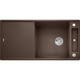   Blanco AXIA III XL 6S Silgránit Kávé színű üveg tart.Gránit mosogatótál (523519)