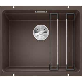   Blanco ETAGON 500-U-PD Kávé színű tart.Gránit mosogatótál (522236)