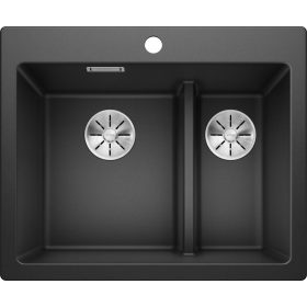   Blanco PLEON 6 Split-PD Antracit színű tart.nélkül Gránit mosogatótál (521689)