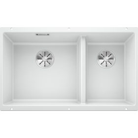   Blanco SUBLINE 430/270-U Silgránit Fehér színű exc.n.Gránit mosogatótál (523155)