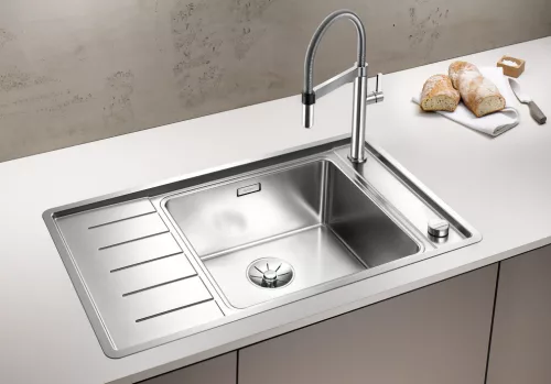 Blanco ANDANO XL 6S-IF Compact jobbos selyemfényű Rozsdamentes mosogatótál (523001)