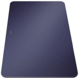   Blanco Üveg vágólap kék ANDANO XL 495x280 Rozsdamentes mosogatótálca (232846)