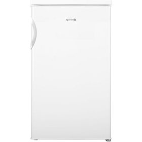   Gorenje RB492PW Egyajtós hűtőszekrény fagyasztóval E,106L/14L,Nofrost nélkül,40 dB,Szél: 56 cm,Mag: 84.5 cm,Mély: 59.3 cm