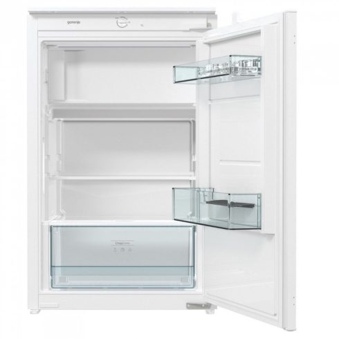 Gorenje RBI4092E1 Beépíthető egyajtós hűtőszekrény fagyasztóval, bútorlap nélkül