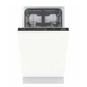   Gorenje GV561D10 Beépíthető mosogatógép, 11 teríték,9 L,7 prog.,45 dB,D,Felső evőeszk.,45 cm,Digit.kijelző,Autom.ajtónyit.