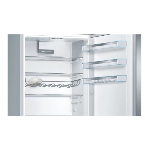 Bosch KGE49AICA Alulfagyasztós hűtőszekrény C Energiaosztály, Hűtő: 302L, Fagyasztó: 111L, Nofrost nélkül, Zajszint: 38 dB, Szél: 70 cm, Mag: 201 cm, Mély: 65 cm, Digitális kijelzővel