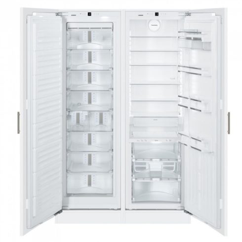 Liebherr SBS 70I4 Beépíthető side-by-side hűtőszekrény, bútorlap nélkül