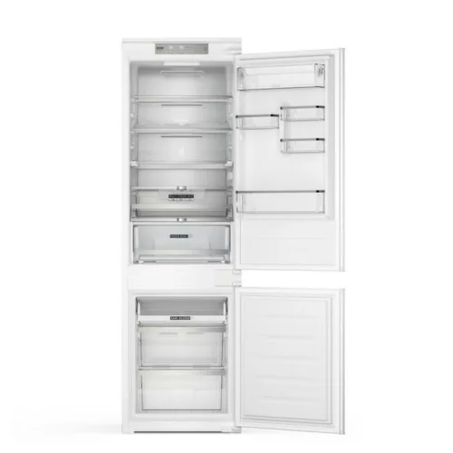Whirlpool WHC18 T573 Beépíthető Alulfagyasztós hűtőszekrény, D,182L/68L,Nofrost,32 dB,Szél: 54 cm,Mag: 177 cm,Mély: 55 cm