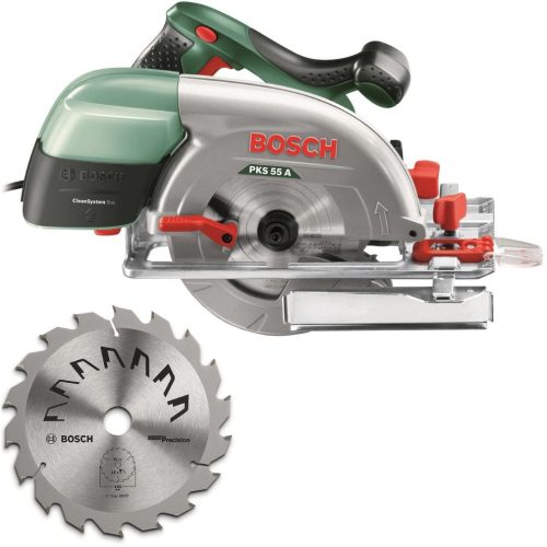 Bosch PKS 55 A Kézi körfűrész (Extra körfűrészlap) (0603501002)