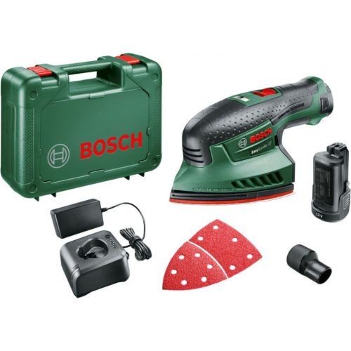 Bosch EasySander 12 Akkus multicsiszoló (1x2,5 Ah) kofferben (0603976909)