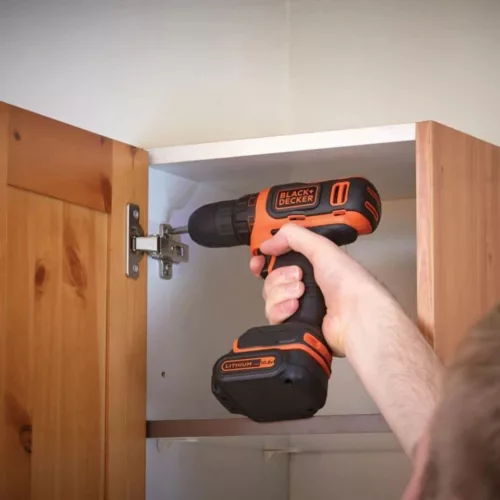 Black and Decker BDCDD12KB-QW Akkus fúrócsavarozó