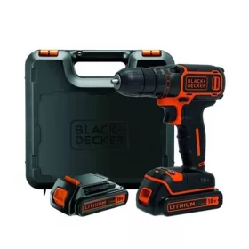   Black and Decker BDCDC18K1B-QW Akkus fúrócsavarozó tároló dobozzal