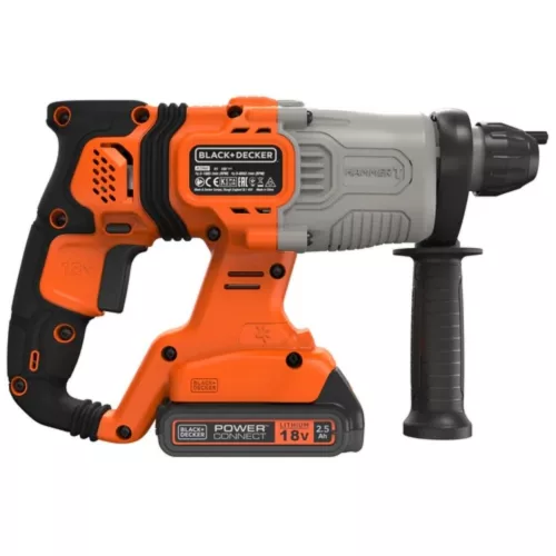 Black and Decker BCD900E2K-QW Fúrókalapács tároló dobozban POWERCONNECT™