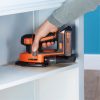 Black and Decker BDCDS18-QW Deltacsiszoló akkumulátorral és töltővel