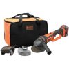 Black and Decker BCG720M1-QW Sarokcsiszoló szövettáskával