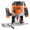 Black and Decker KW1200EKA-QS Felsőmaró tároló dobozban