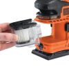 Black and Decker KA330E-QS Rezgőcsiszoló dupla ventilátor rendszerrel