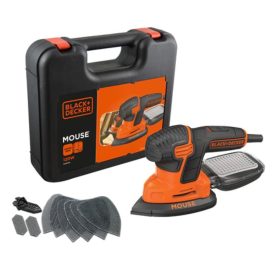   Black and Decker KA2500K-QS Mouse Deltacsiszoló tároló dobozban