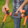 Black and Decker BEMW461BH-QS Elektromos fűnyíró innovatív bicikli fogantyúval