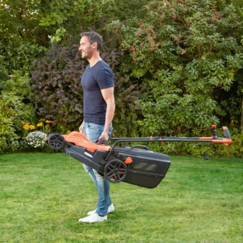 Black and Decker BEMW481BH-QS Elektromos fűnyíró innovatív bicikli fogantyúval