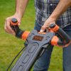 Black and Decker BEMW481ES-QS Elektromos fűnyíró innovatív elforgatható fogantyúval