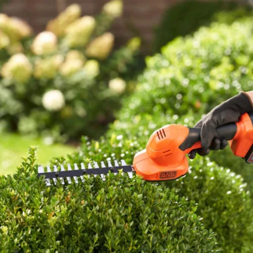 Black and Decker BCSS18B-XJ 2in1 Akkus sövényvágó és fűnyíró olló akku és töltő nélkül POWERCONNECT™