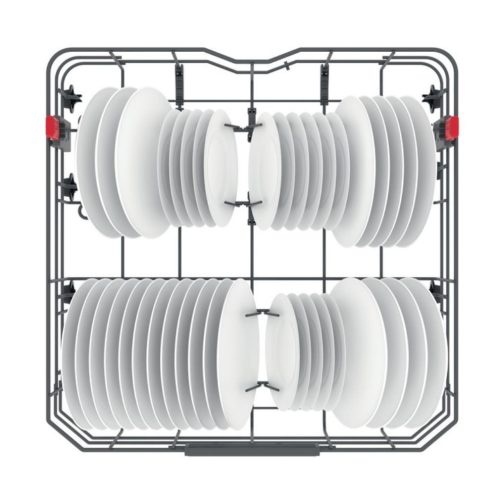 Whirlpool WFC 3C33 PF Szabadonálló mosogatógép 14 teríték,9.5 L,8 prog.,43 dB,D,Felső evőeszk.,60 cm,Digit.kijelző,Autom.ajtónyit.