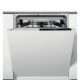 Whirlpool WCIP 4O41 PFE Beépíthető mosogatógép, 14 teríték,9.5 L,10 prog.,41 dB,C,Felső evőeszk.,60 cm,Digit.kijelző,Autom.ajtónyit.