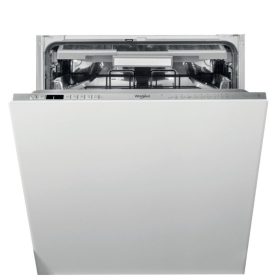   Whirlpool WIO 3O540 PELG Beépíthető mosogatógép, 14 teríték,9.5 L,10 prog.,40 dB,B,Felső evőeszk.,60 cm,Digit.kijelző,Autom.ajtónyit.