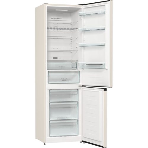 Gorenje NRK6202AC4 Alulfagyasztós hűtőszekrény E,235L/96L,Nofrost,38 dB,Szél: 60 cm,Mag: 200 cm,Mély: 59.2 cm