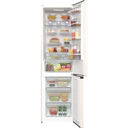 Gorenje NRK6202AC4 Alulfagyasztós hűtőszekrény E,235L/96L,Nofrost,38 dB,Szél: 60 cm,Mag: 200 cm,Mély: 59.2 cm