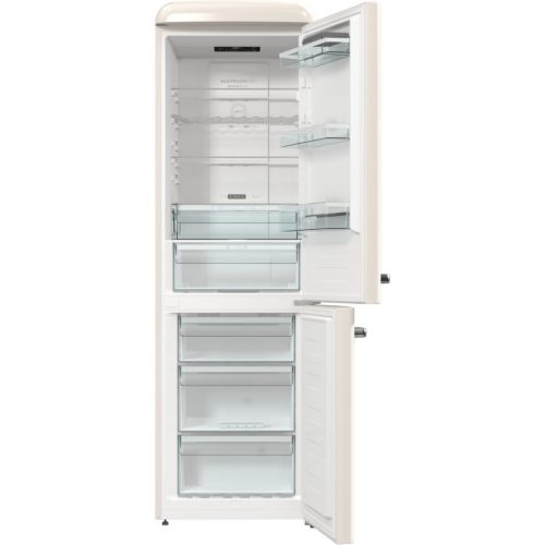 Gorenje ONRK619DC Alulfagyasztós hűtőszekrény D,204L/96L,Nofrost,37 dB,Szél: 60 cm,Mag: 194 cm,Mély: 66.1 cm