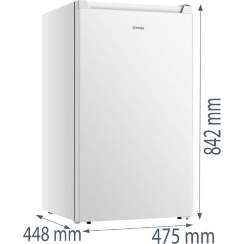 Gorenje F39EPW4 Fagyasztószekrény,E/61L,Nofrost nélkül,40 dB,Szél: 47.5 cm,Mag: 84.2 cm,Mély: 44.8 cm