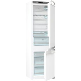   Gorenje NRKI518EA1 Beépíthető Alulfagyasztós hűtőszekrény E,180L/68L,Nofrost,39 dB,Szél: 56 cm,Mag: 177.5 cm,Mély: 56 cm