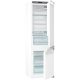 Gorenje NRKI518EA1 Beépíthető Alulfagyasztós hűtőszekrény E,180L/68L,Nofrost,39 dB,Szél: 56 cm,Mag: 177.5 cm,Mély: 56 cm