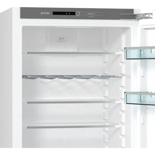 Gorenje NRKI518EA1 Beépíthető Alulfagyasztós hűtőszekrény E,180L/68L,Nofrost,39 dB,Szél: 56 cm,Mag: 177.5 cm,Mély: 56 cm